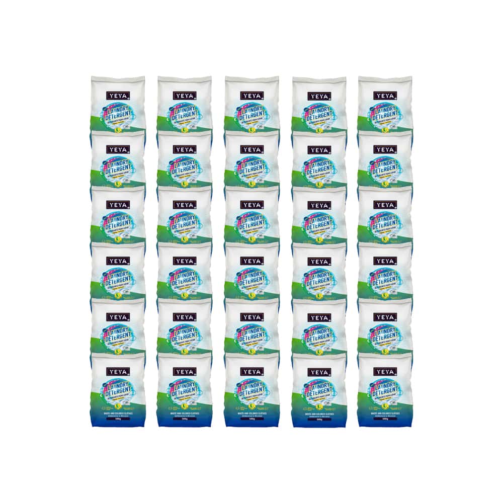 Detergente en polvo con aroma a limón YEYA (30 x 500 g / 1.1 lb) - Miniatura 1