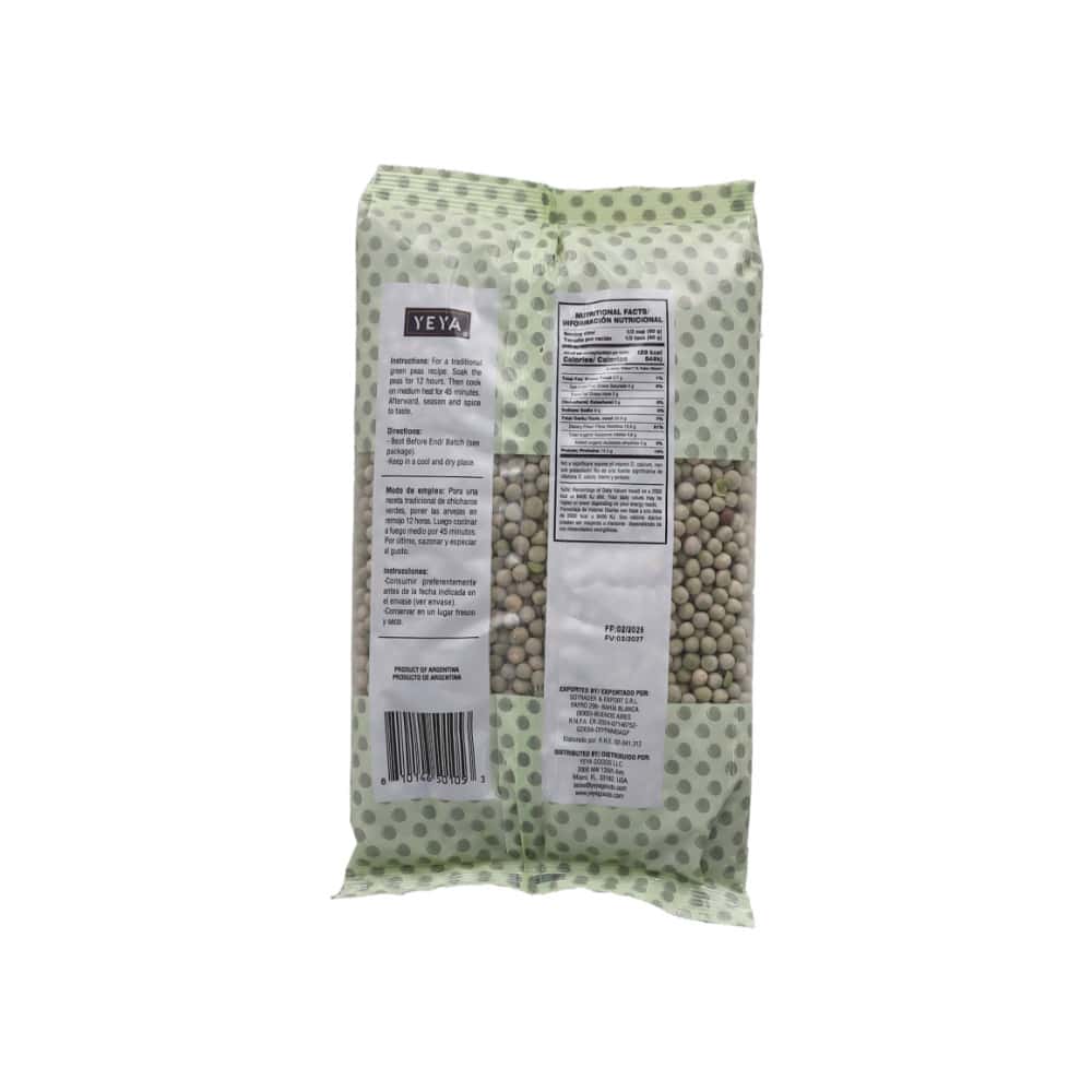 Chícharos verdes YEYA (3 x 1 kg / 2.2 lb) - Miniatura 3