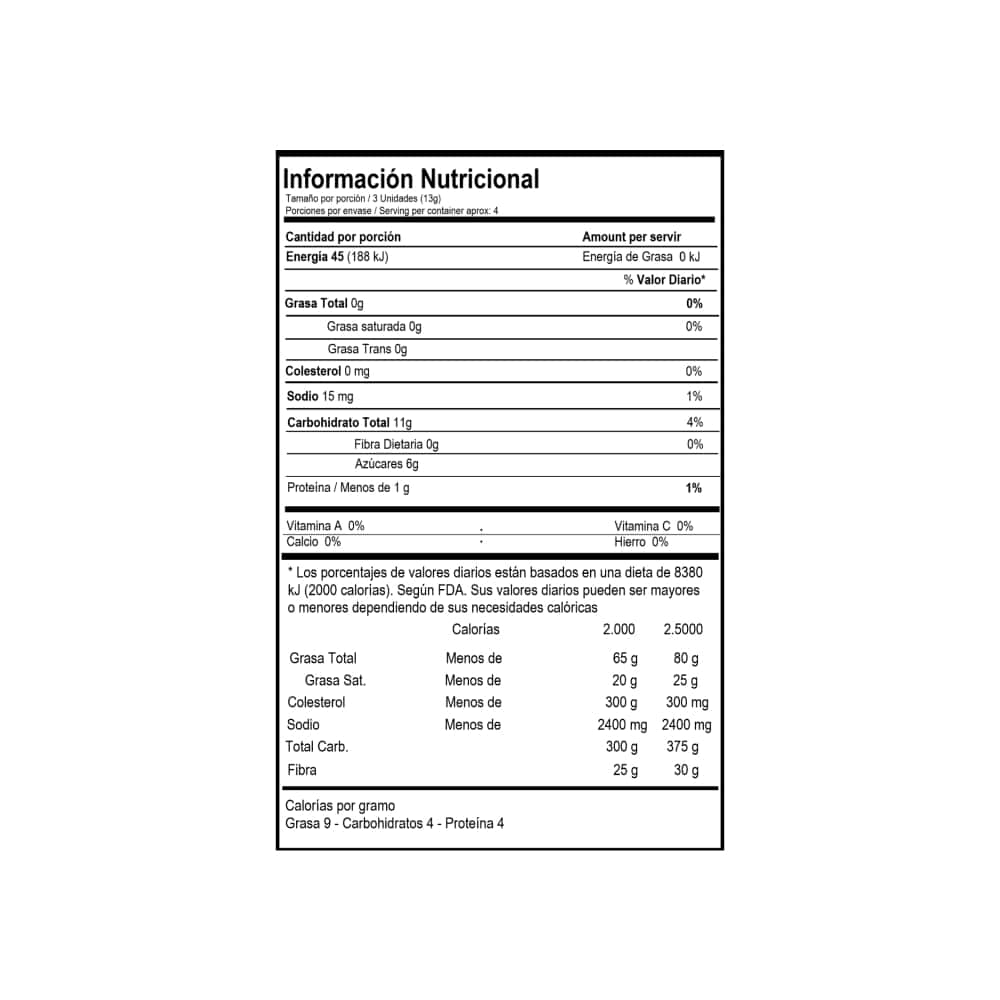 Gomas de gelatina sabores surtidos a manzana, frambuesa, fresa Play (55 g / 1.94 oz) - Miniatura 2