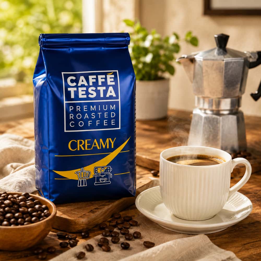 Café tostado y molido premium Testa (250 g / 8.8 oz) - Miniatura 5