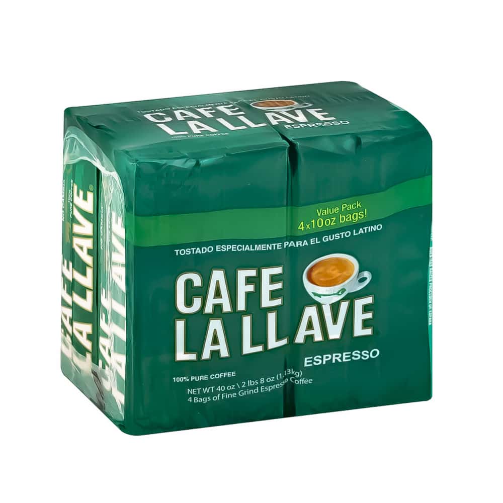 Café molido fino espresso La Llave (4 x 284 g / 10 oz) - Miniatura 2