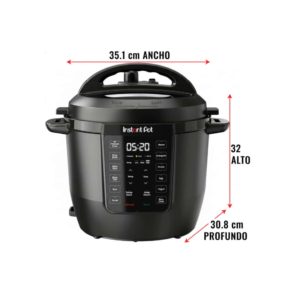 Olla multiusos 5.7 L color negro Instant Pot Rio Gourmet - Miniatura 2
