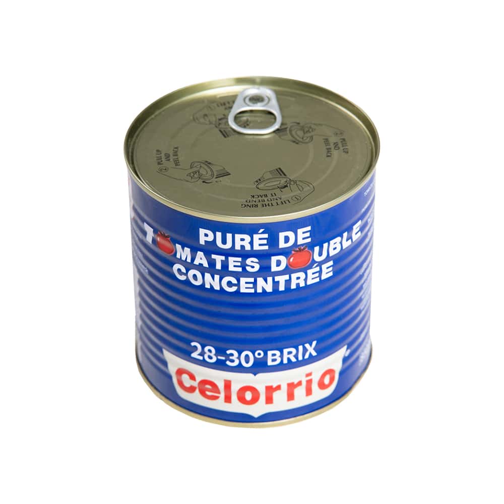 Pasta de tomate concentrado extra Celorrio (800 g / 28.22 oz) - Miniatura 4