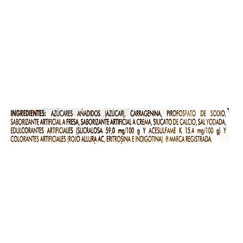 Flan sabor fresas con crema D'Gari (115 g / 4.06 oz) - Miniatura 6