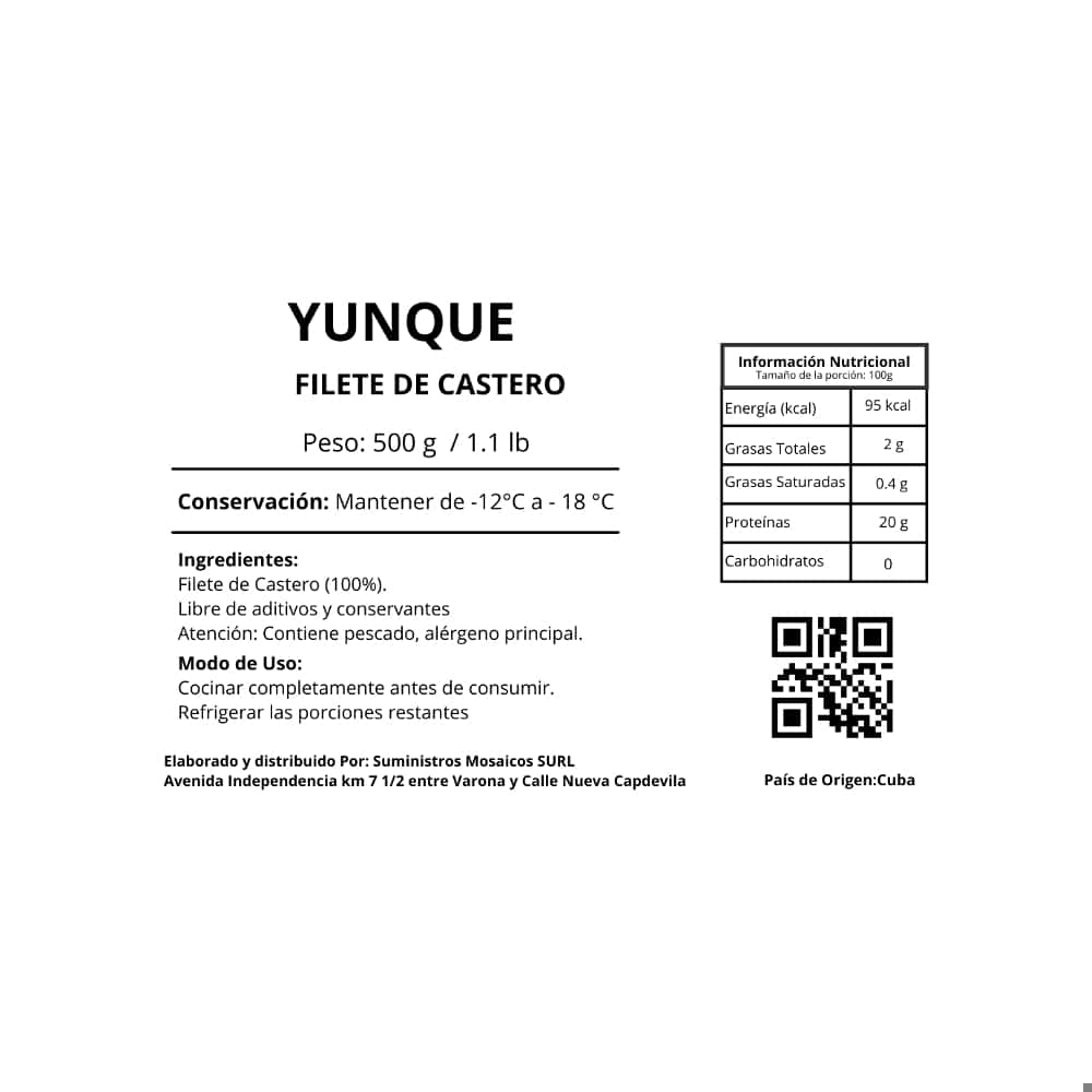 Filete de Castero Yunque (500 g / 1.1 lb) - Miniatura 3