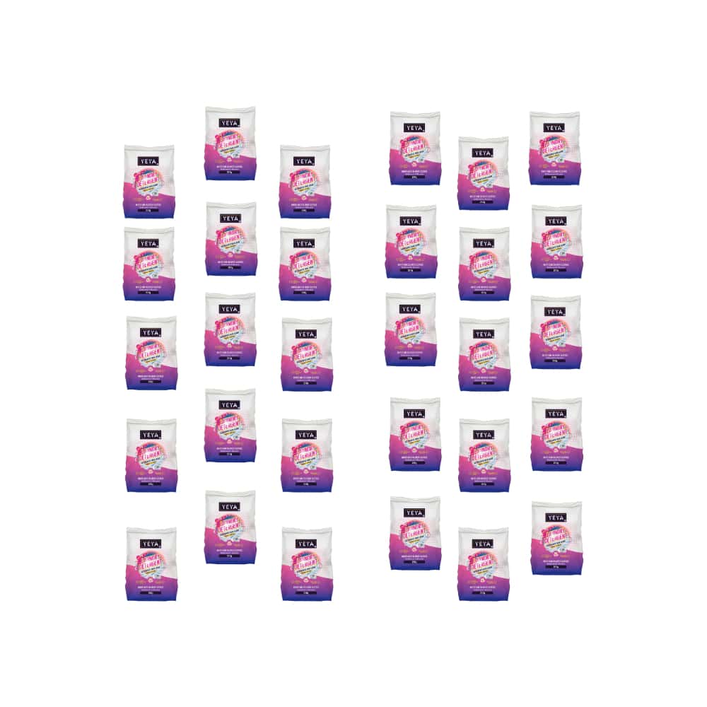 Detergente en polvo con aroma a flores YEYA (30 x 250 g / 8.8 oz) - Miniatura 1