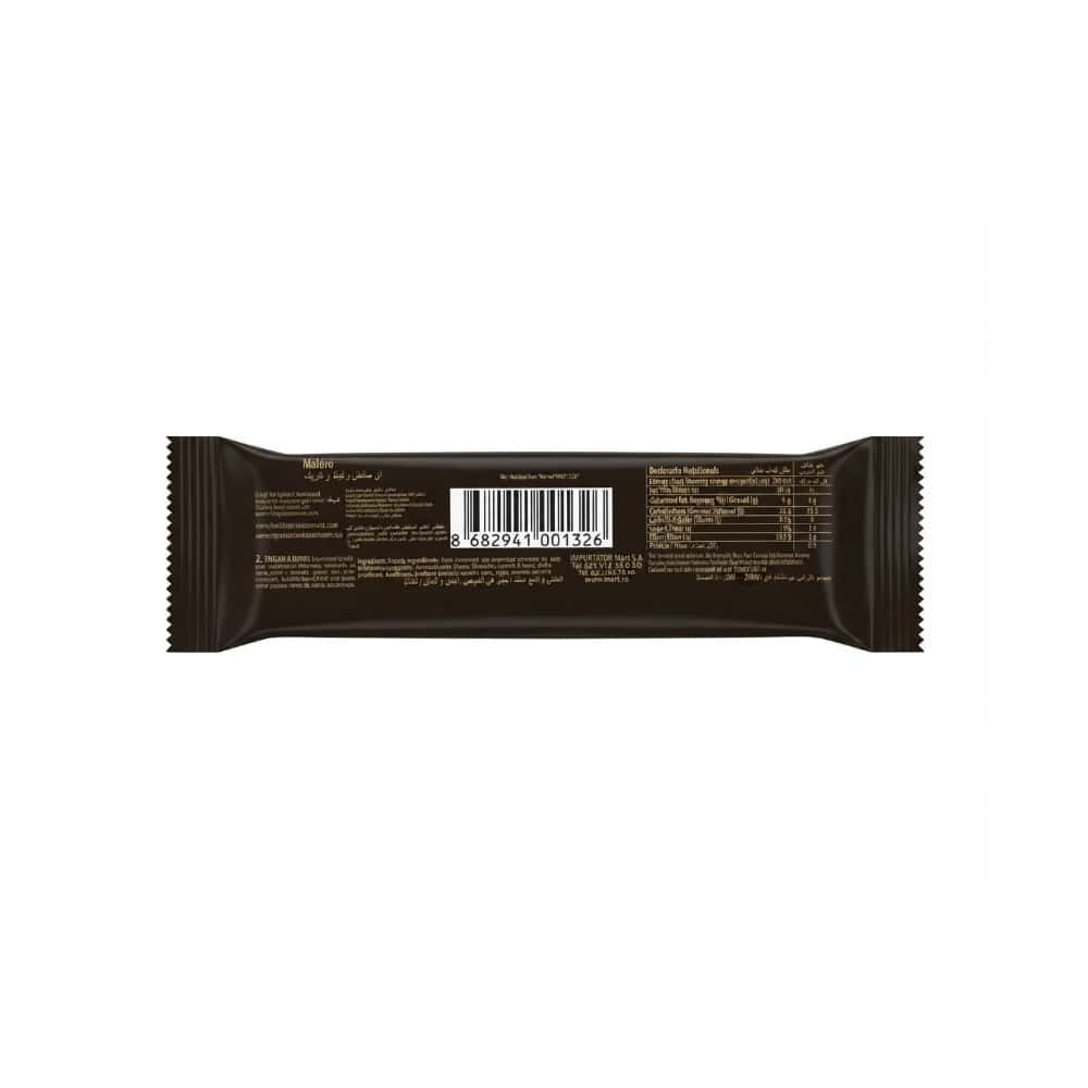 Barrita de galleta y caramelo cubierta de chocolate Bonucci Bene (40 g / 1.41 oz) - Miniatura 2