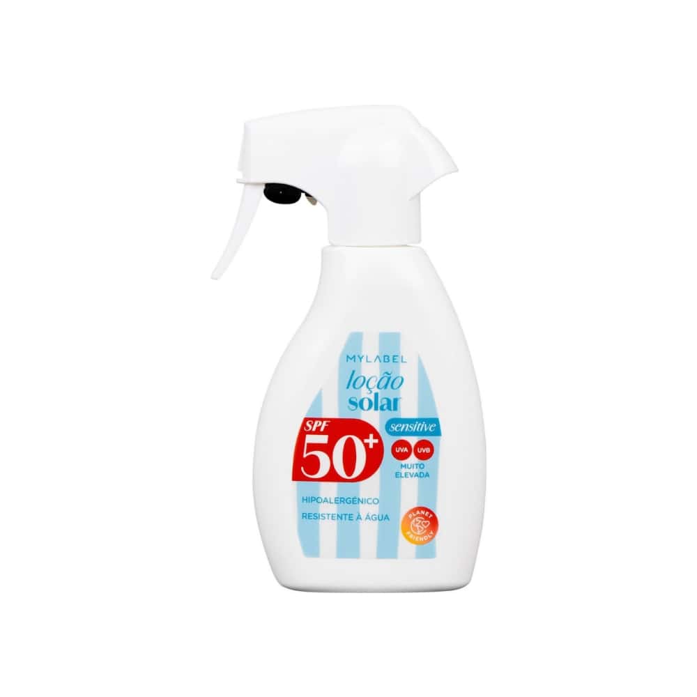 Loción protectora solar para piel sensible FPS 50+ MYLABEL (250 ml / 8.45 floz) - Miniatura 1