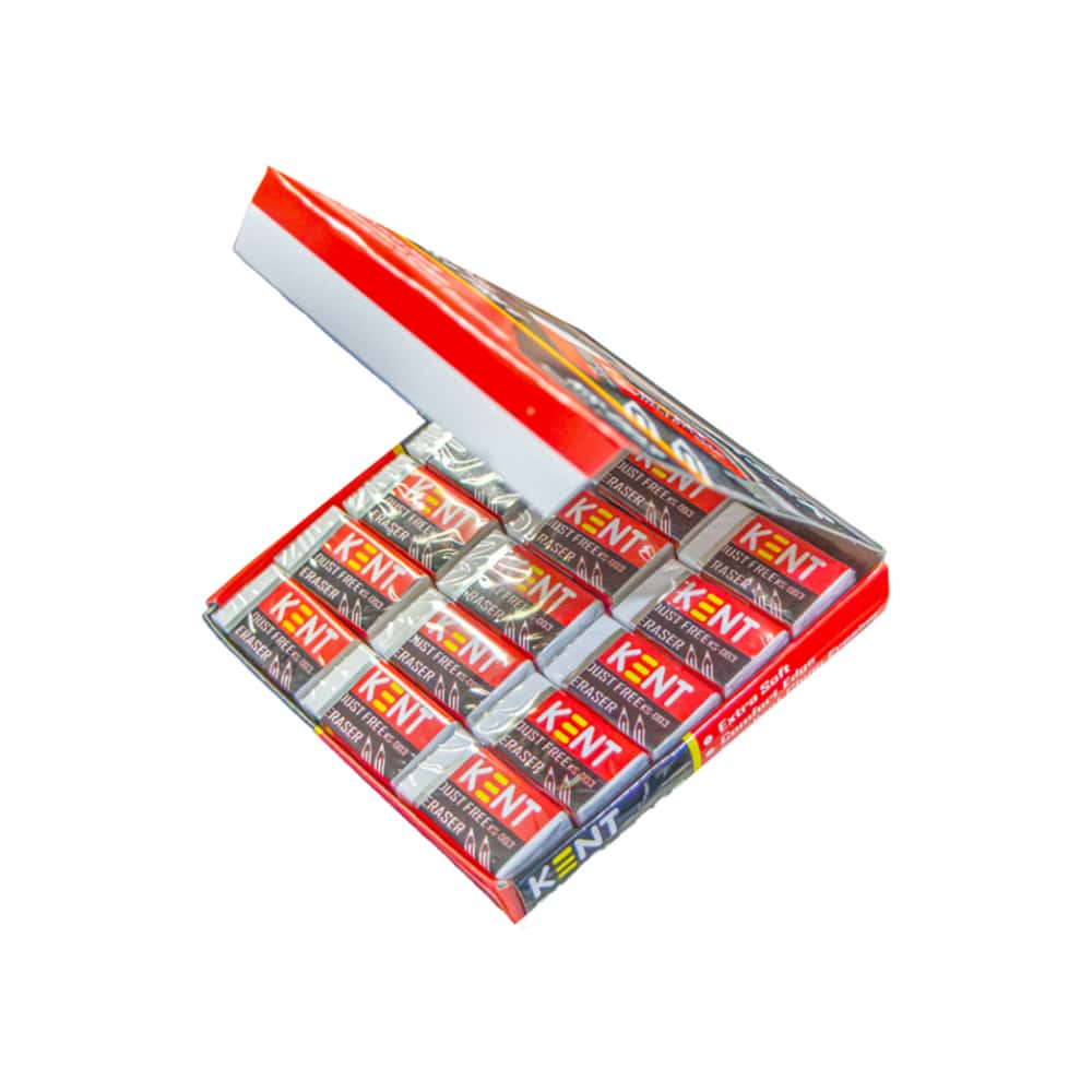 Caja de gomas para borrar Kent (30 U) - Miniatura 1