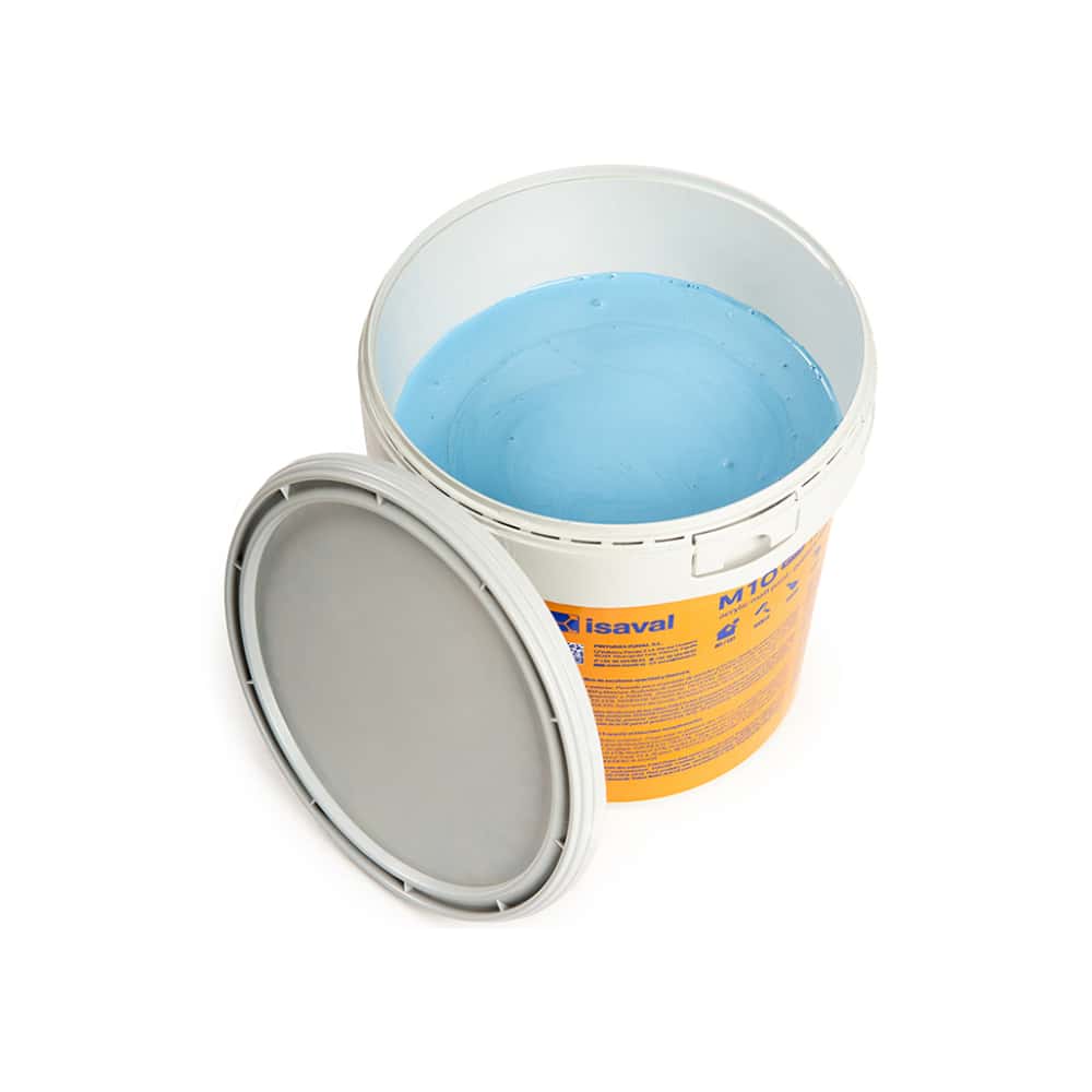 Pintura acrílica interior y exterior color azul cielo M - 10 Isaval (5 Kg / 11 lb) - Miniatura 3