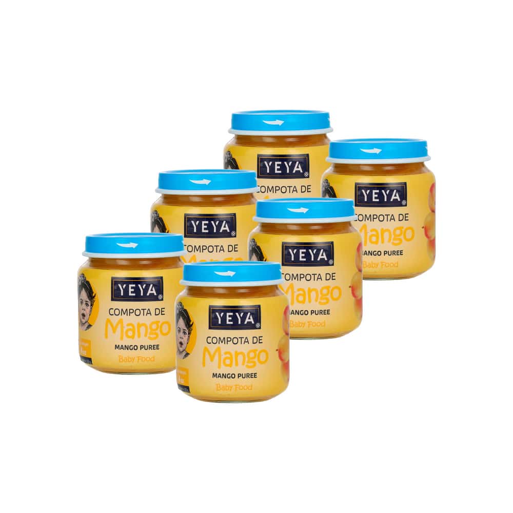 Compotas de mango YEYA (6 x 113 g / 4 oz) - Miniatura 1