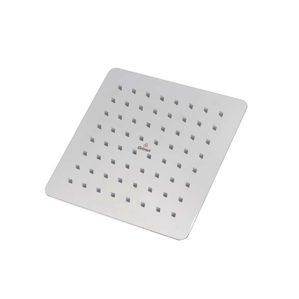 Regadera redonda para ducha de 6". Tipo lluvia acabado cromado Griven - Miniatura 3