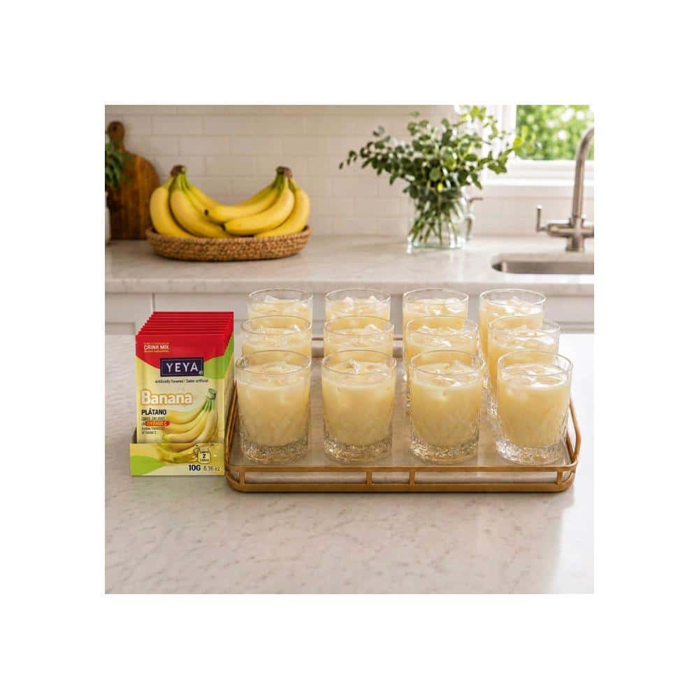 Refresco instantáneo sabor plátano YEYA (26 x 10g / 0.35 oz) - Miniatura 3