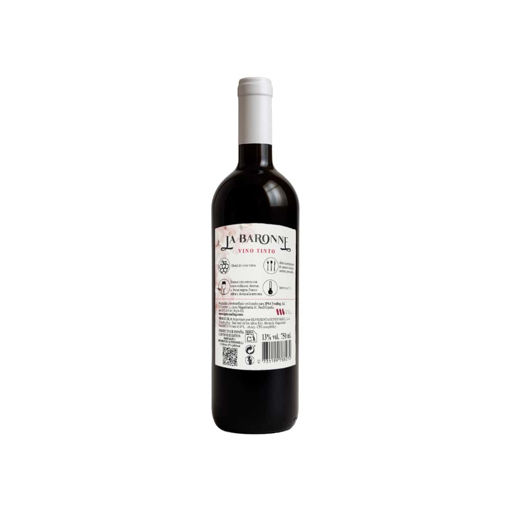 Vino tinto La Baronne (750 ml) - Miniatura 3