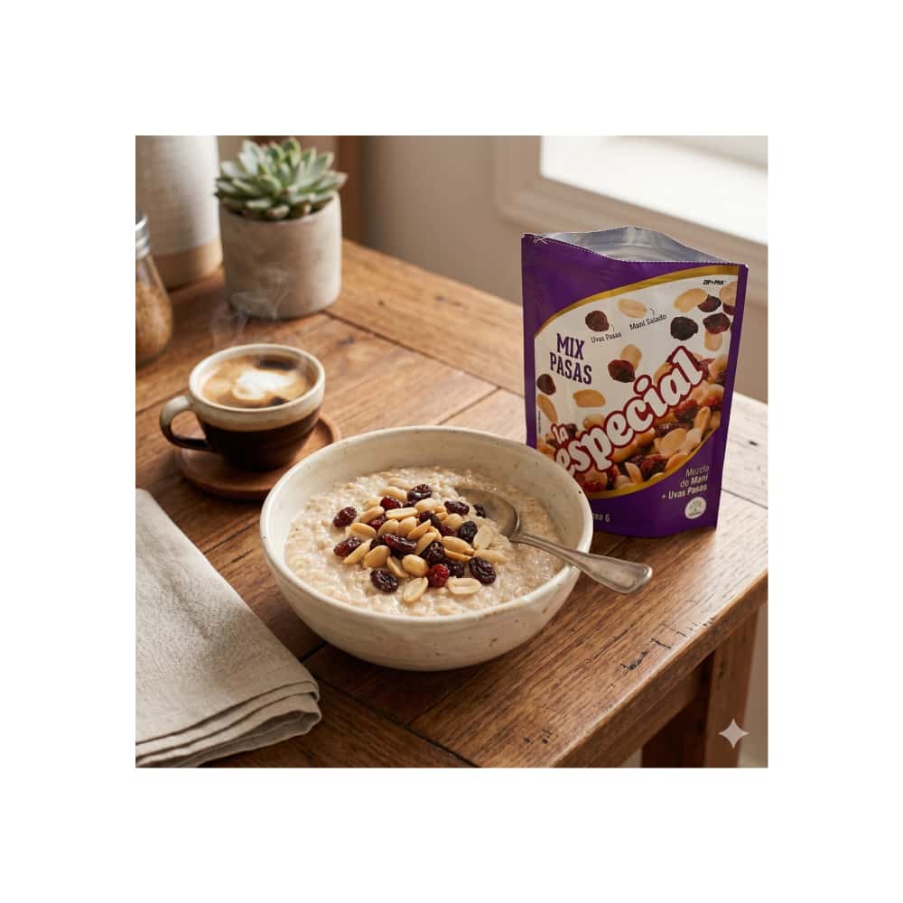 Mezcla de maní salado y uvas pasas La especial (180 g / 6.35 oz) - Miniatura 5