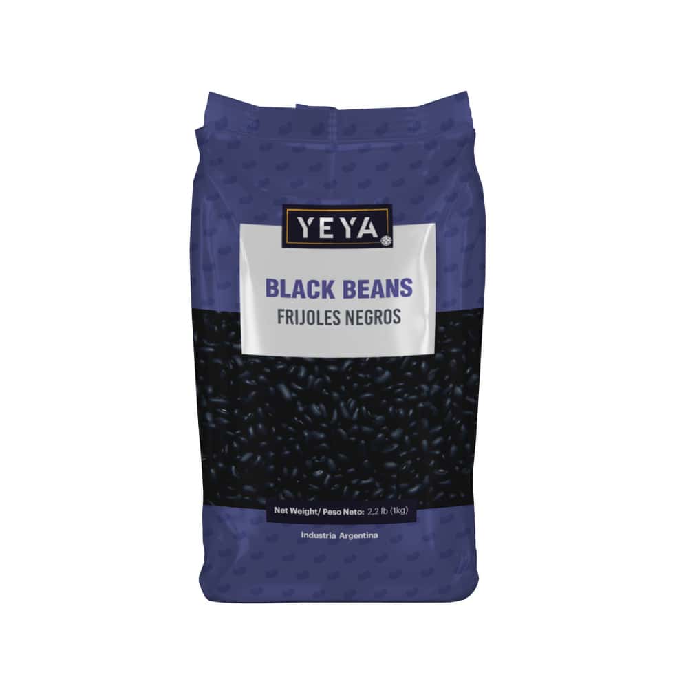 Frijoles negros YEYA (1 kg / 2.2 lb) - Miniatura 1