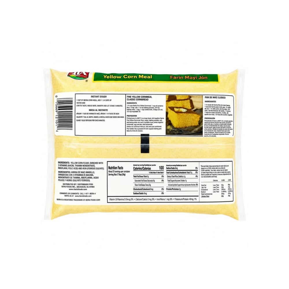 Harina de maíz amarillo Iberia (680 g / 1.5 lb) - Miniatura 2