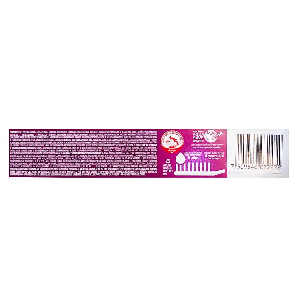 Pasta dental para niños sabor uva Colgate (50 g / 1.28 oz) - Miniatura 4