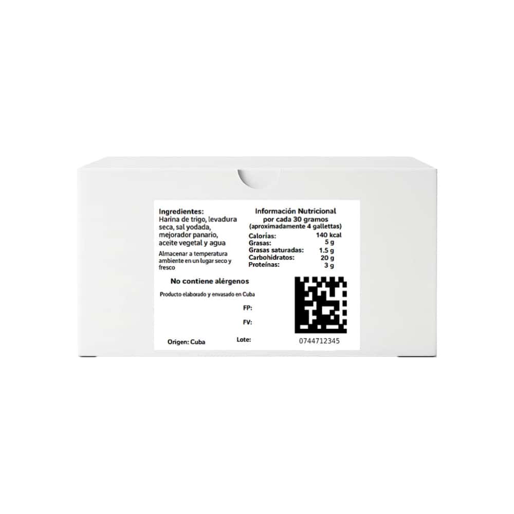 Galletas de sal artesanales May SM (2 x 400 g / 14.11 oz) - Miniatura 3