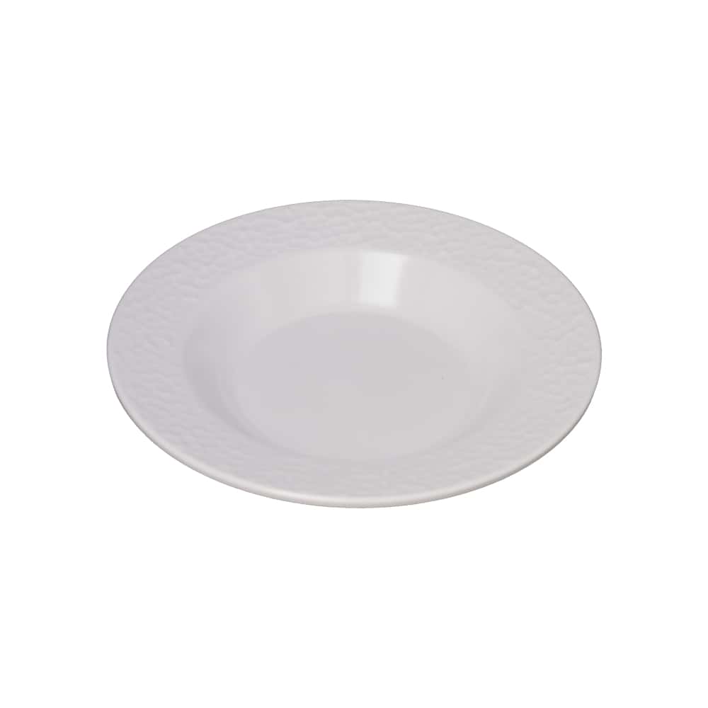 Plato hondo color blanco crema Kulsan - Miniatura 1