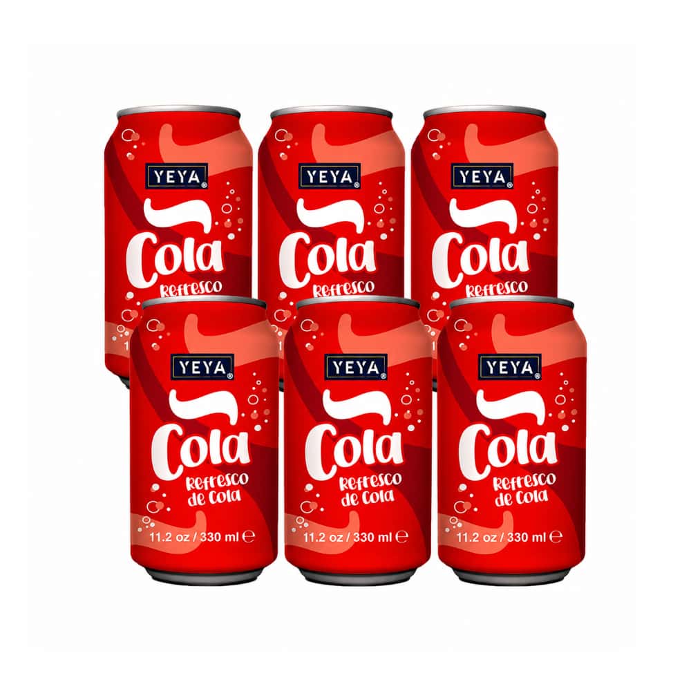 Refresco gaseado de cola YEYA (6 x 330 ml / 11.2 fl oz) - Miniatura 1