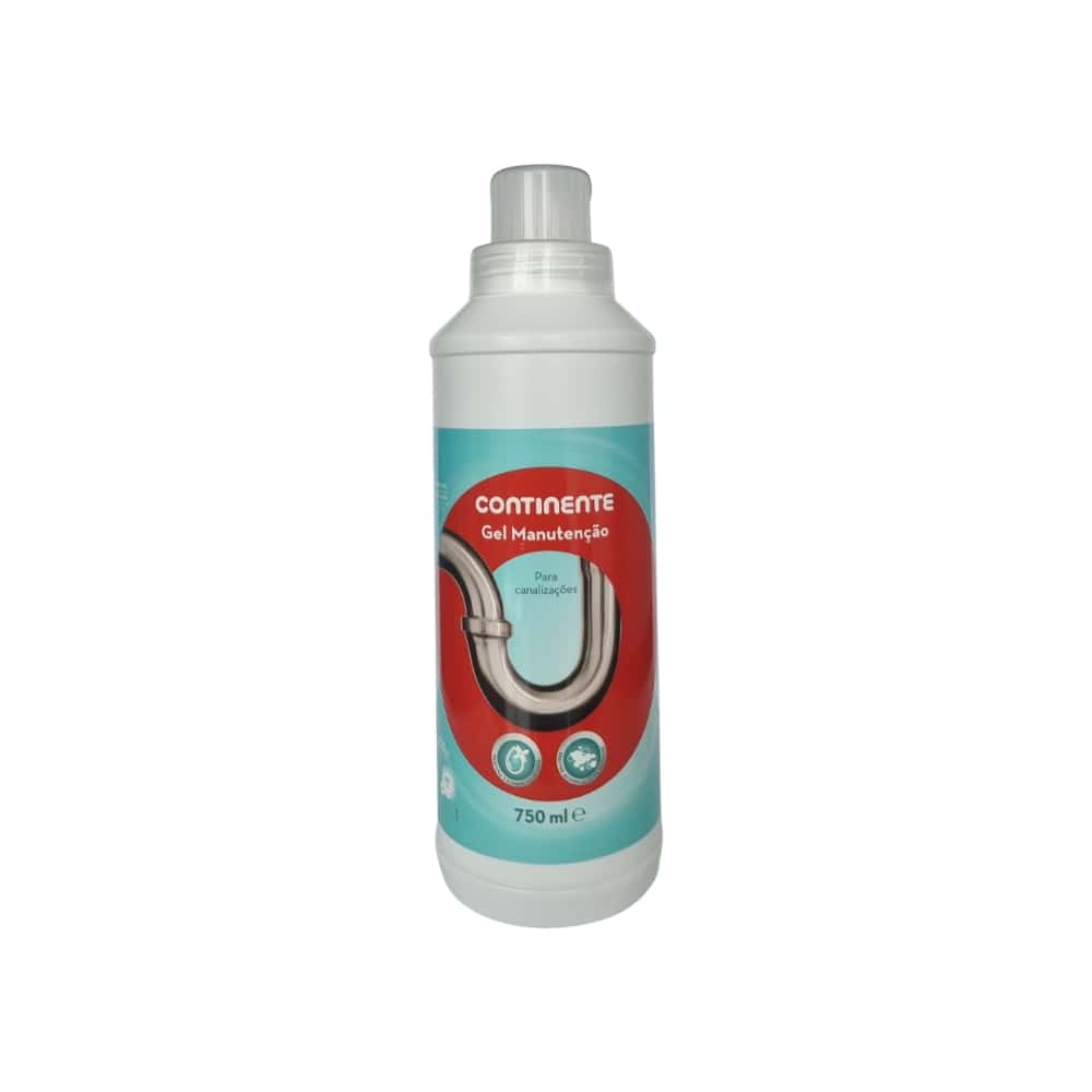 Gel limpiador de desagües Continente (750 ml / 25.36 floz) - Miniatura 1