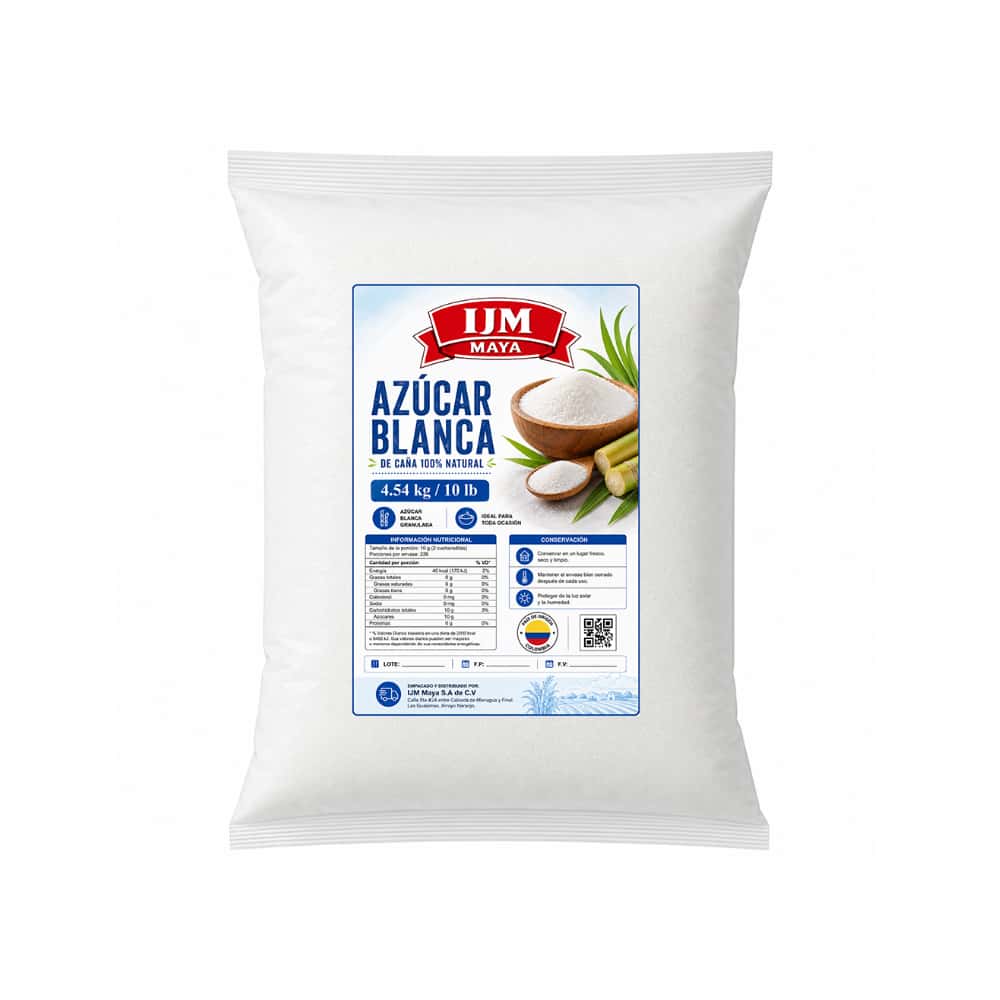 Azúcar blanca IJM Maya (4.54 kg / 10 lb) - Miniatura 4