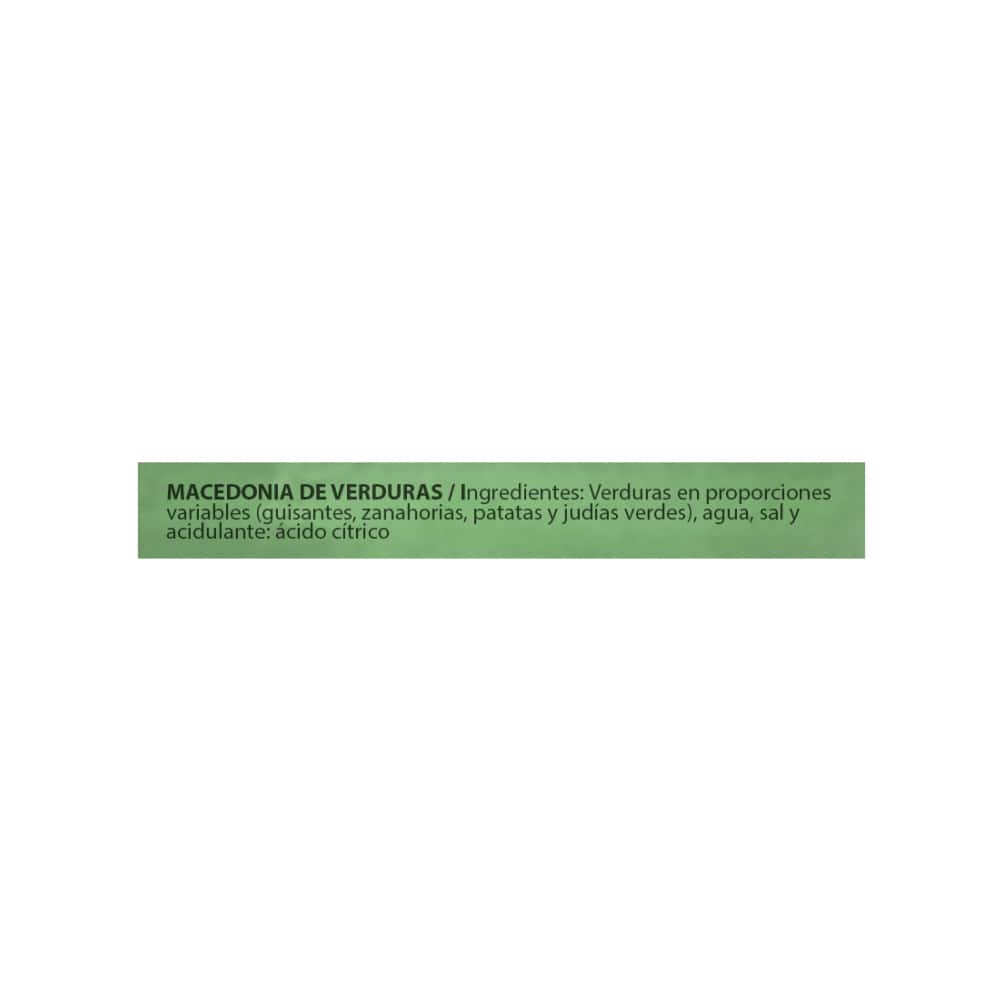 Macedonia de verduras Mocitos (400 g / 14.1 oz) - Miniatura 3