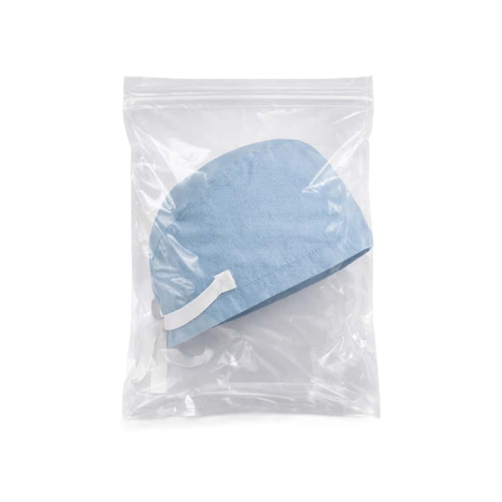 Gorro quirúrgico reutilizable Medline 48 cm x 18 cm (1 U) - Miniatura 3