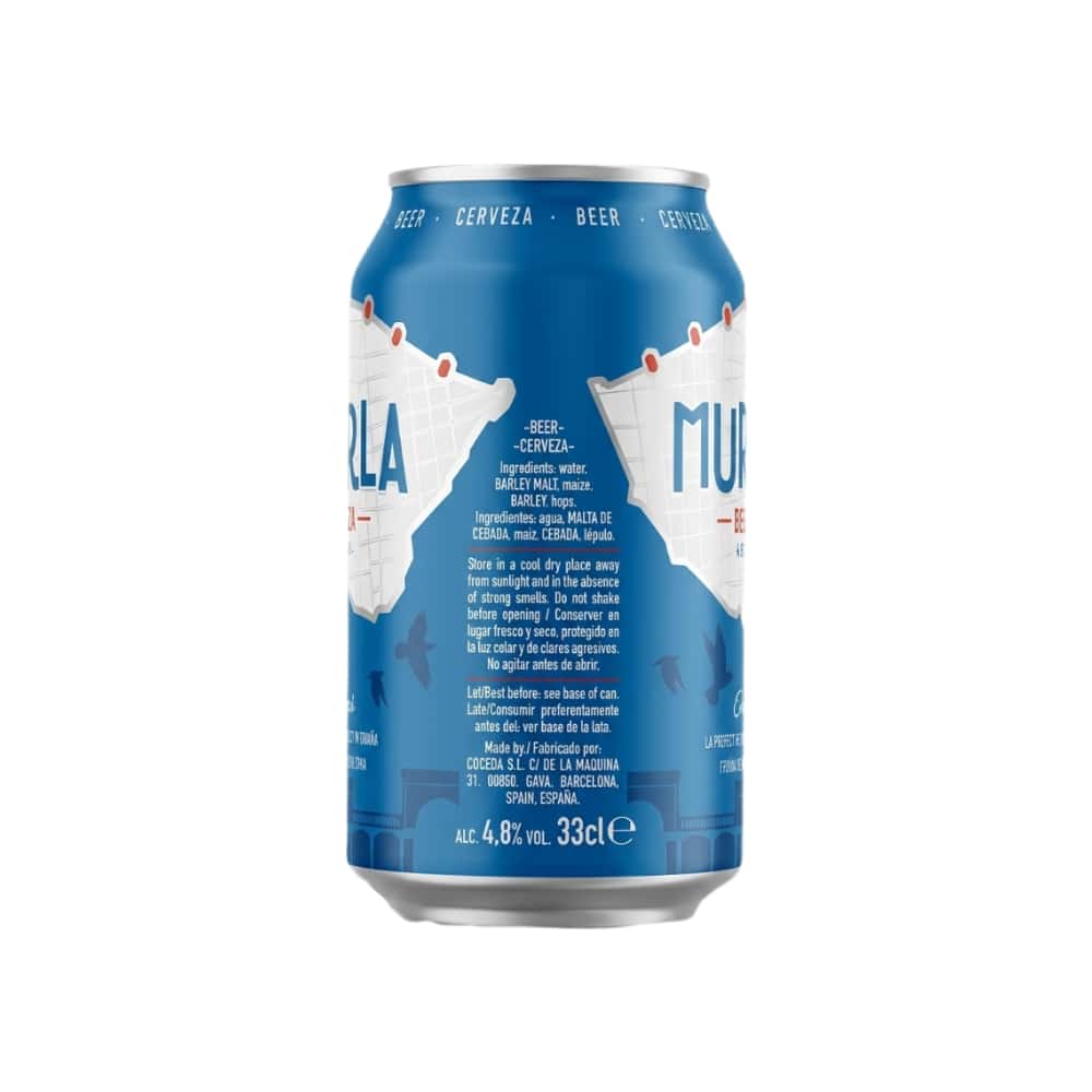 Cerveza lager La Muralla (330 ml) - Miniatura 2