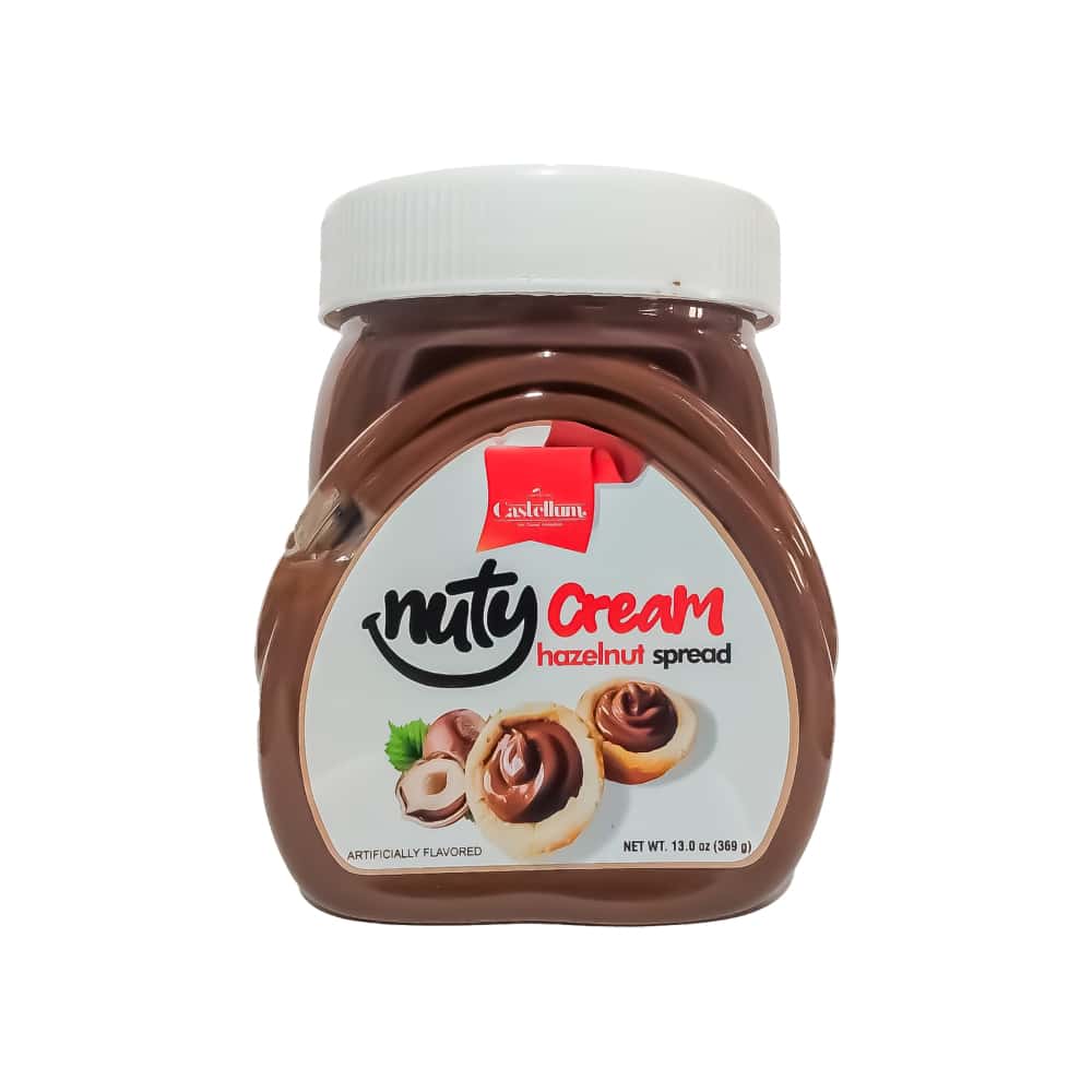 Crema de avellanas con cacao - tipo Nutella - Castellum (369 g / 13 oz) - Miniatura 1