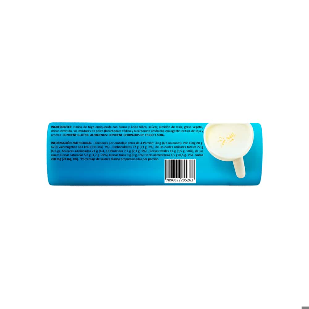 Galletas de mantecada con sabor a leche Renata (133 g / 4.7 oz) - Miniatura 7