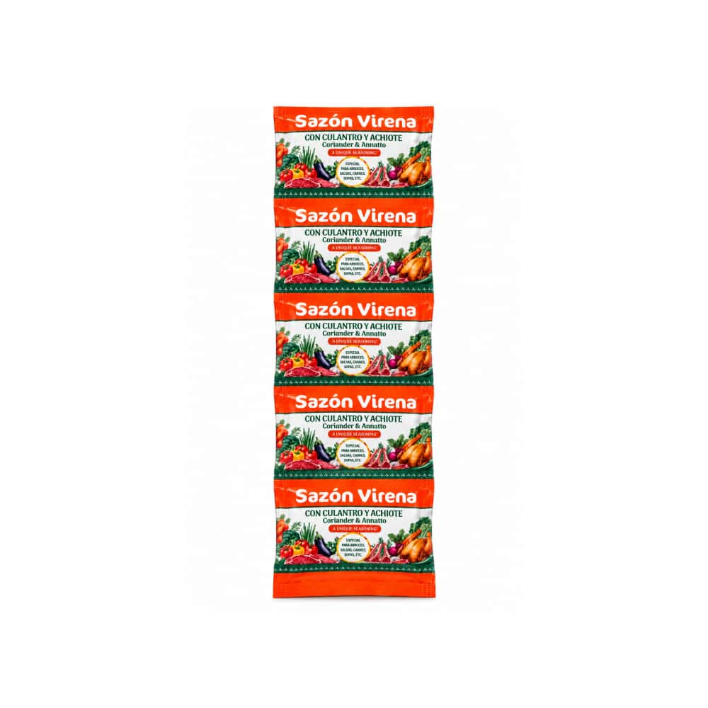 Sazón con cilantro y achiote Virena (25 g) - Miniatura 2