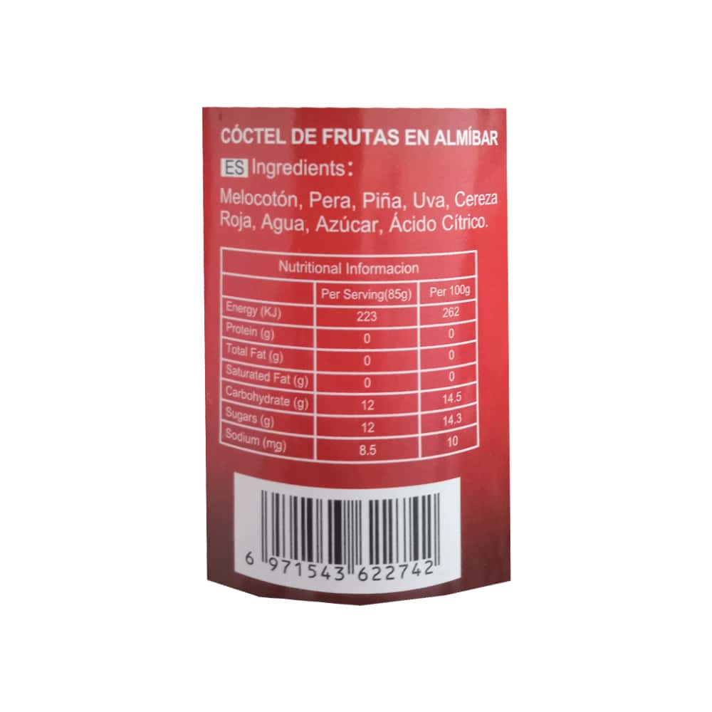 Cóctel de frutas en almíbar La Sabrosa (425 g / 14.99 oz) - Miniatura 2
