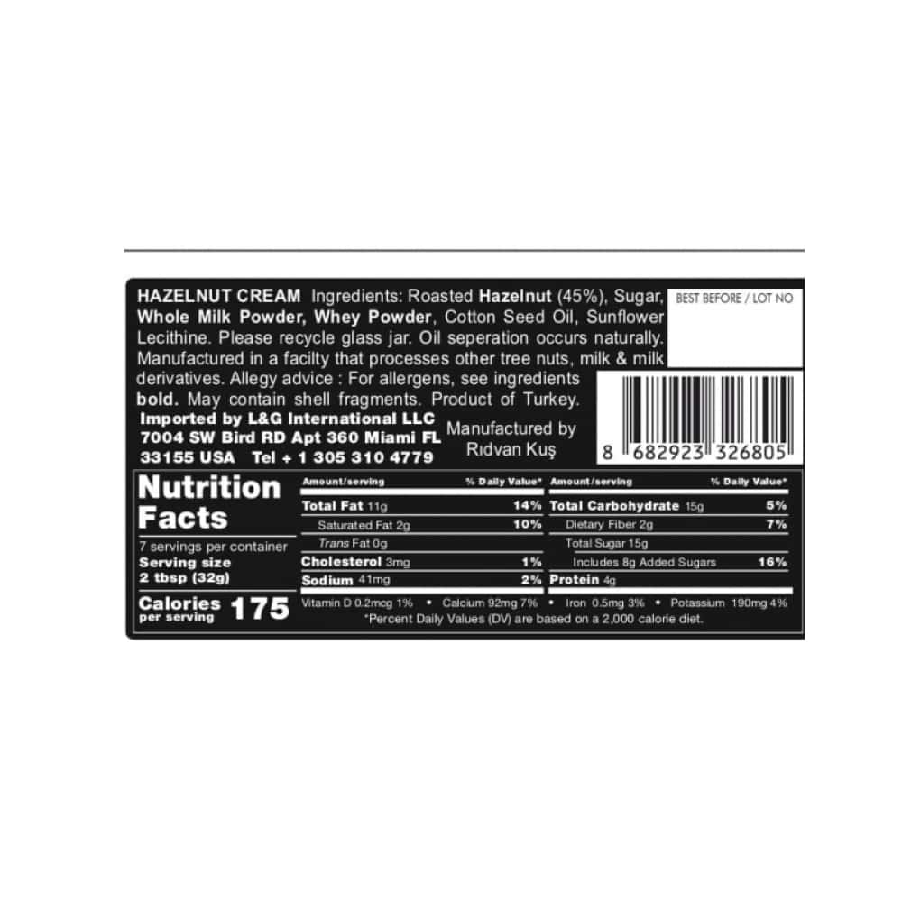 Crema de avellanas para untar Nuttime (6 x 250 g / 8.80 oz) - Miniatura 3