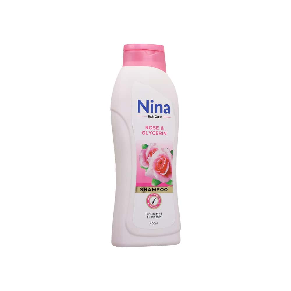 Champú de rosa y glicerina Nina (400 ml) - Miniatura 2