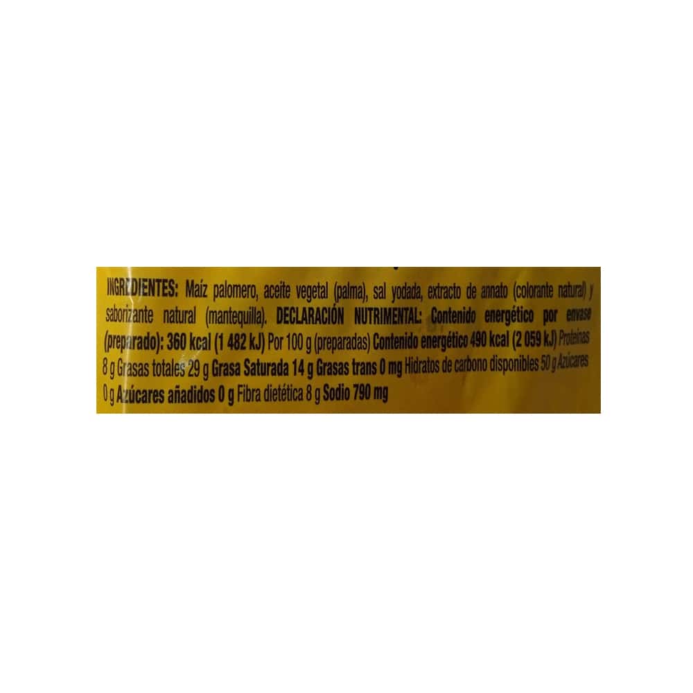 Palomitas de maíz sabor extra mantequilla para microondas ACT II (87 g / 3.06 oz) - Miniatura 5