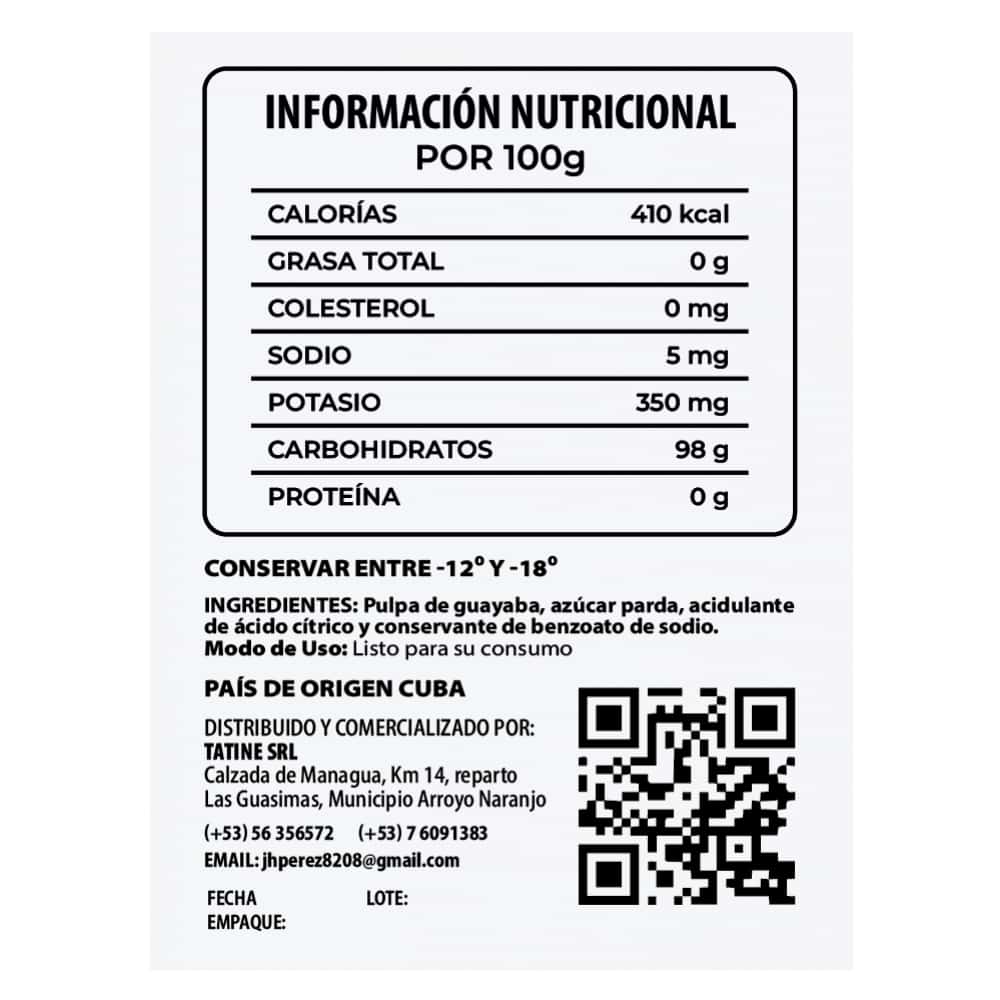 Barra de guayaba Campo Vivo (370 g / 13.05 oz) - Miniatura 4