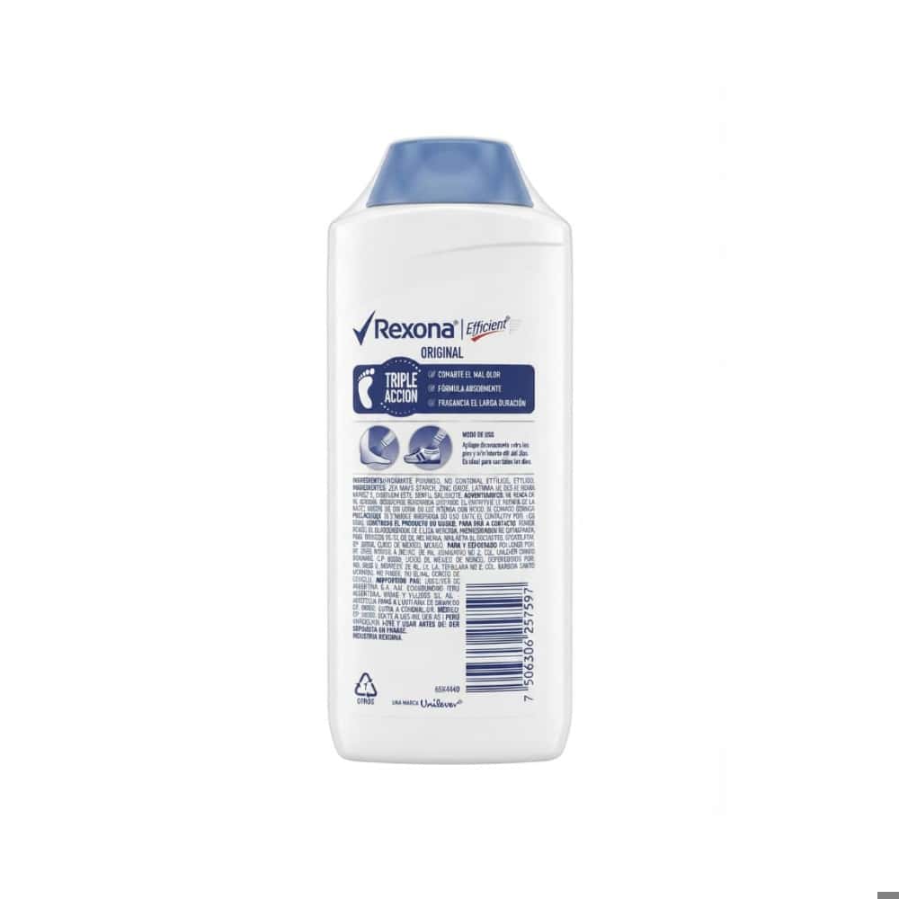 Talco desodorante para pies Rexona (100 g / 3.53 oz) - Miniatura 3