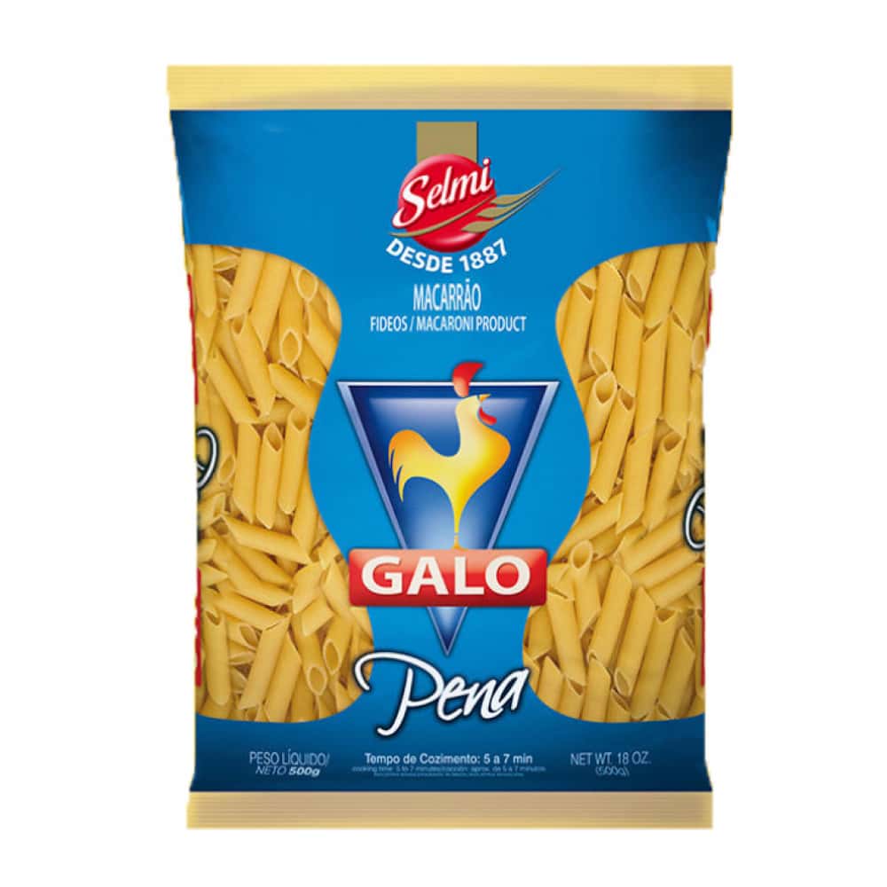 Pasta tipo macarrones Galo Selmi (500 g / 1.10 lb) - Miniatura 1