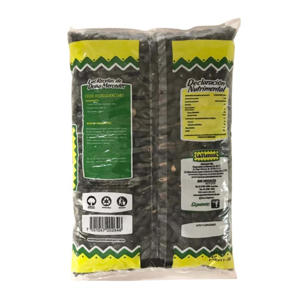 Frijol negro La Merced (500 g / 1.1 lb) - Miniatura 2