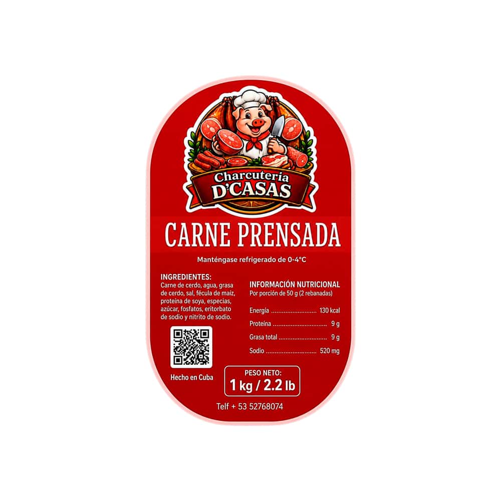 Carne prensada D'CASAS (1 kg / 2.2 lb) - Miniatura 2