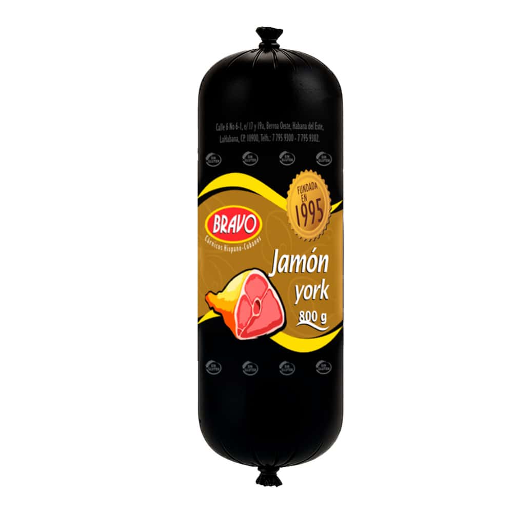 Jamón York Bravo (800 g / 1.76 lb) - Miniatura 1