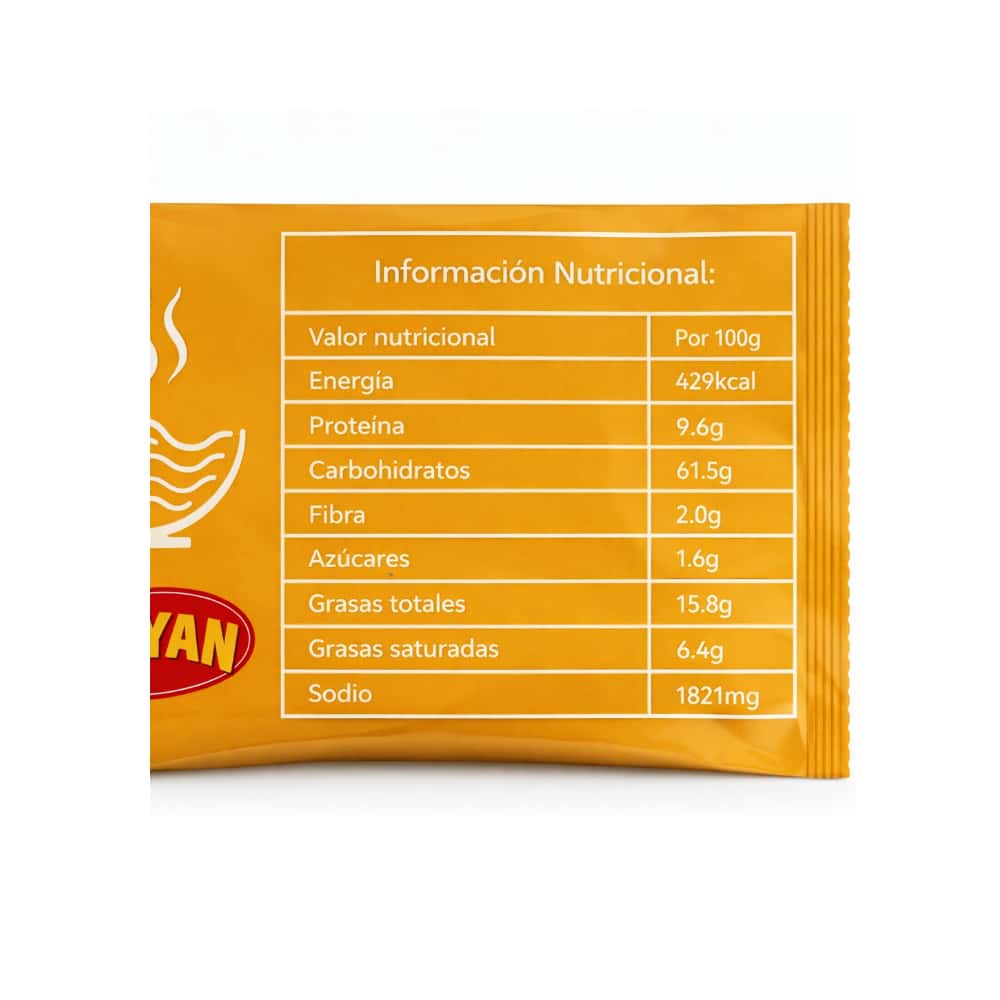 Fideos instantáneos sabor a pollo Rayan (65 g / 2.29 oz) - Miniatura 3