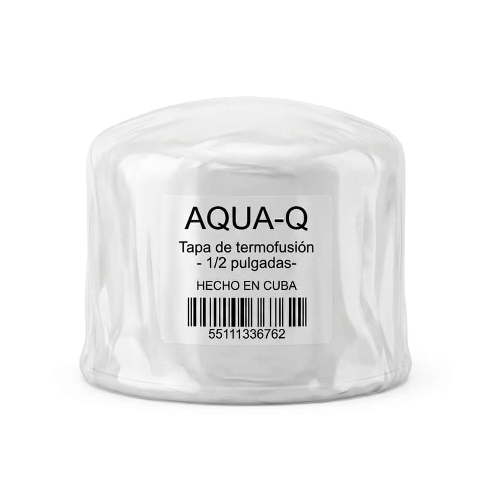 Tapa de termofusión - 1/2 pulgadas - Aqua-Q - Miniatura 2