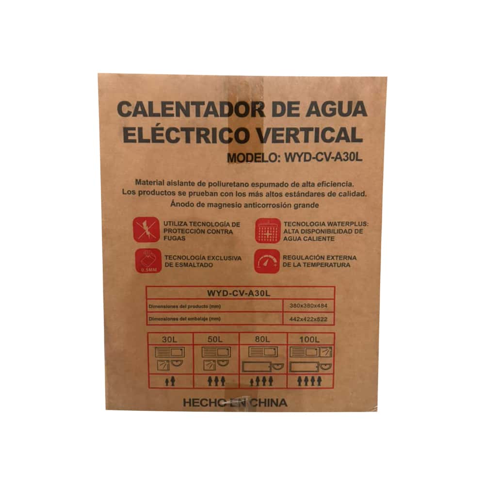 Calentador eléctrico de agua Wynwood WYD-CV-A30L - Miniatura 3