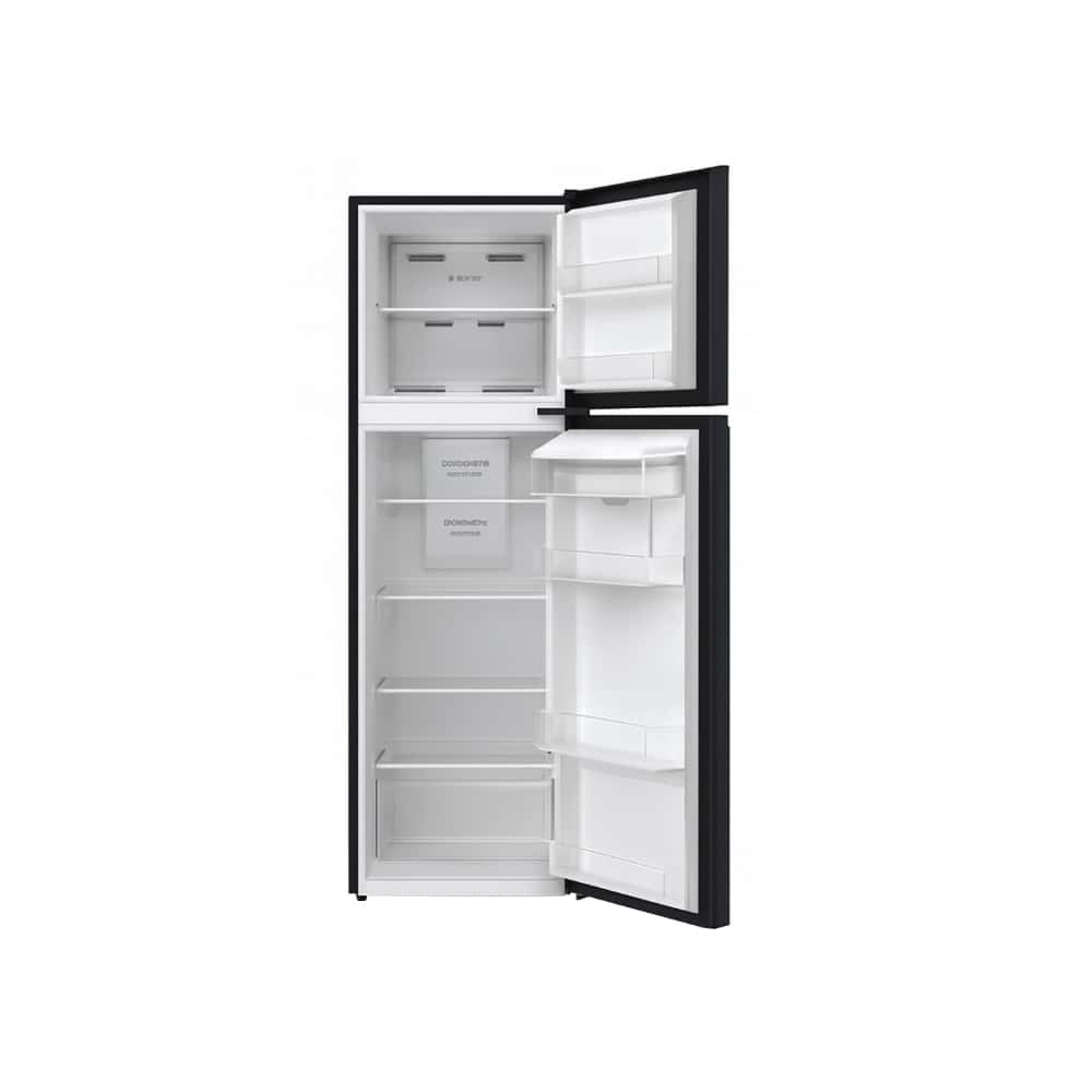 Refrigerador inverter (310 L / 11 pies³) de 2 puertas con dispensador de agua, color negro y gris oscuro – Royal RF11SWD - Miniatura 2