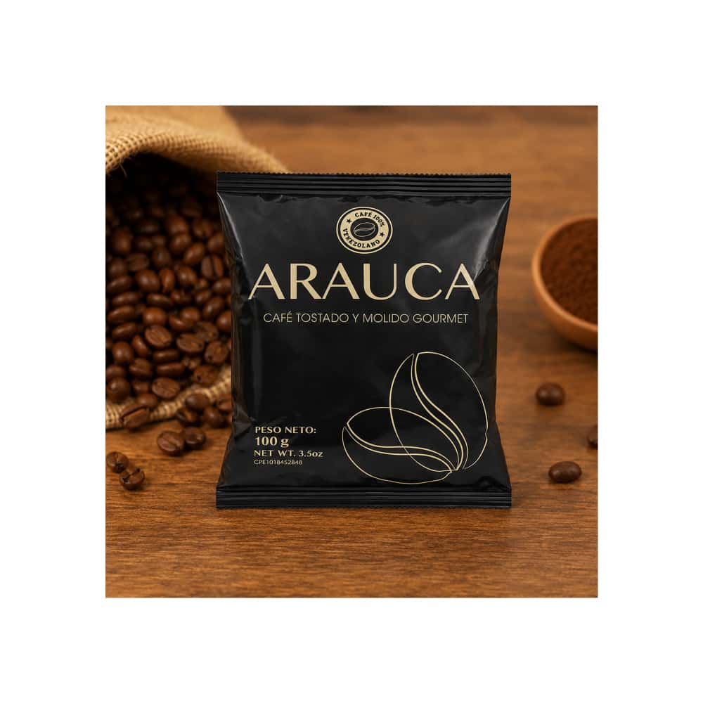 Café tostado y molido gourmet Arauca (100 g / 3.5 oz) - Miniatura 4