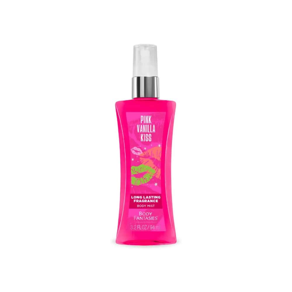 Spray corporal con fragancia para dama Pink Vanilla Kiss Body Fantasies (94 ml / 3.2 fl oz) - Miniatura 3