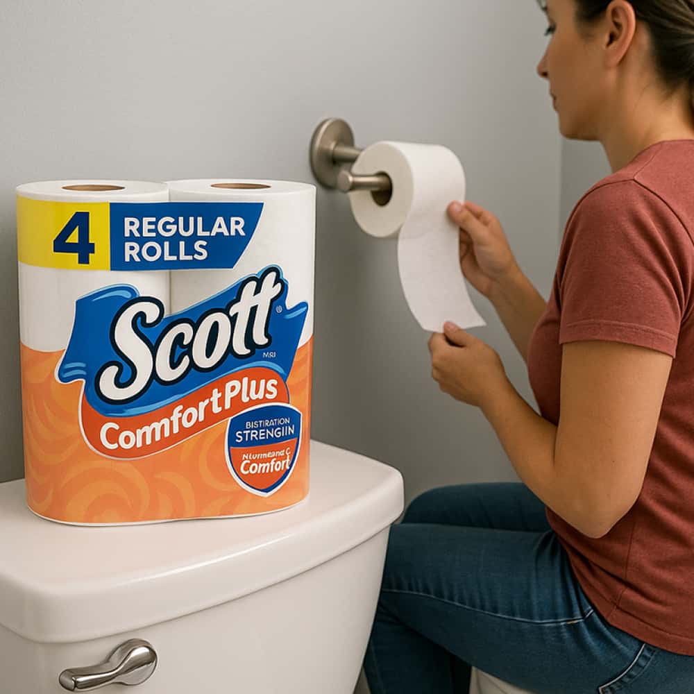 Papel sanitario doméstico Scott Brand (4 U) - Miniatura 4